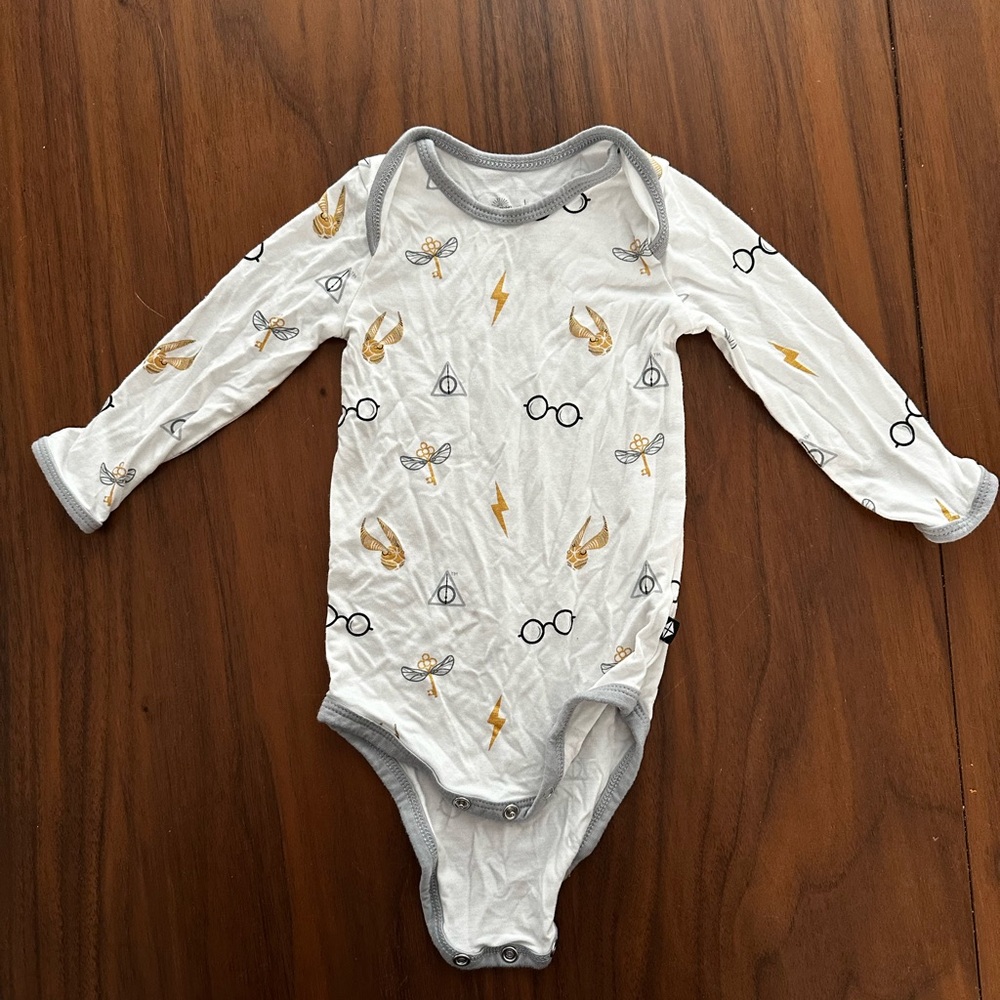 Kyte Baby Long Sleeve Bodysuit Harry Potter